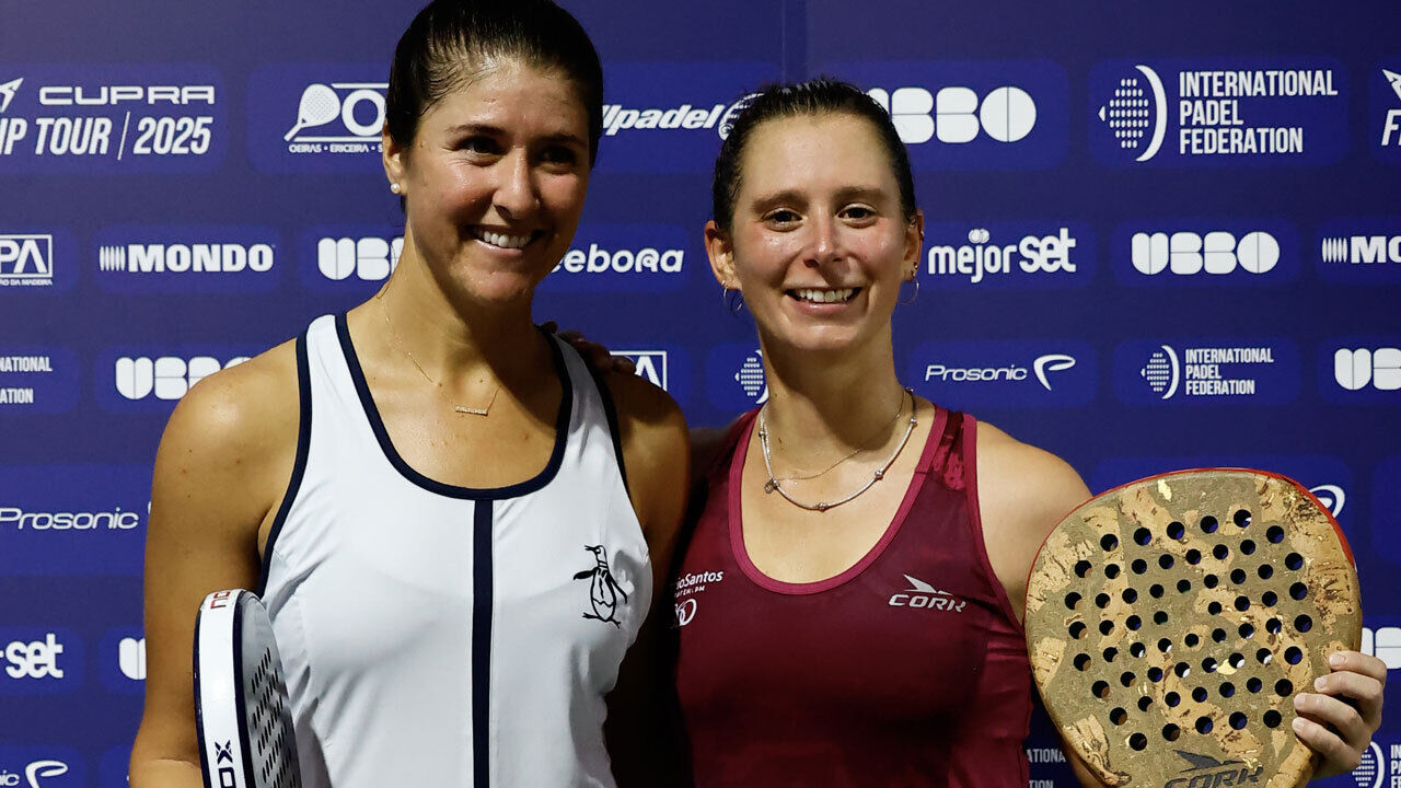 Brittany Dubins e Margarida Fernandes (à direita)