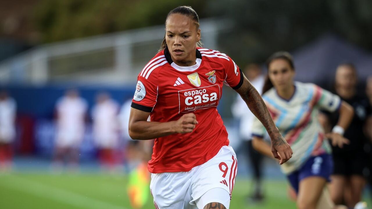 Nycole Raysla desfalca o Benfica na Liga dos Campeões feminina
