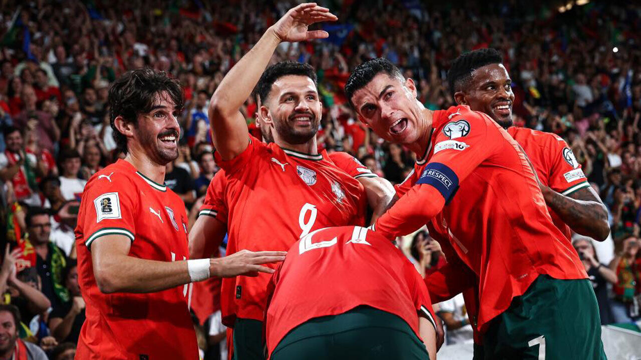 A festa do golo de Rúben Neves frente à Irlanda