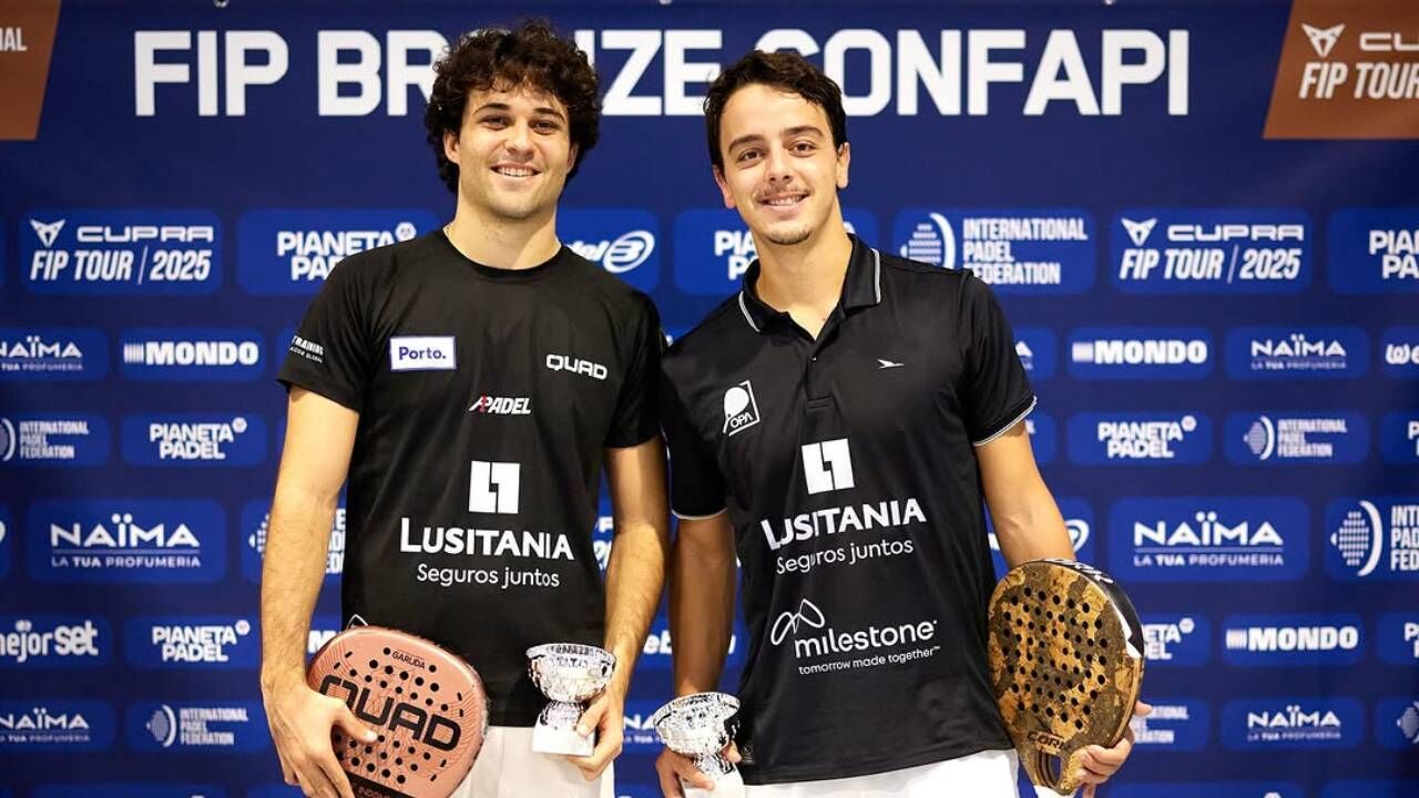 Pedro Perry e Afonso Fazendeiro fazem história no FIP Bronze Piacenza