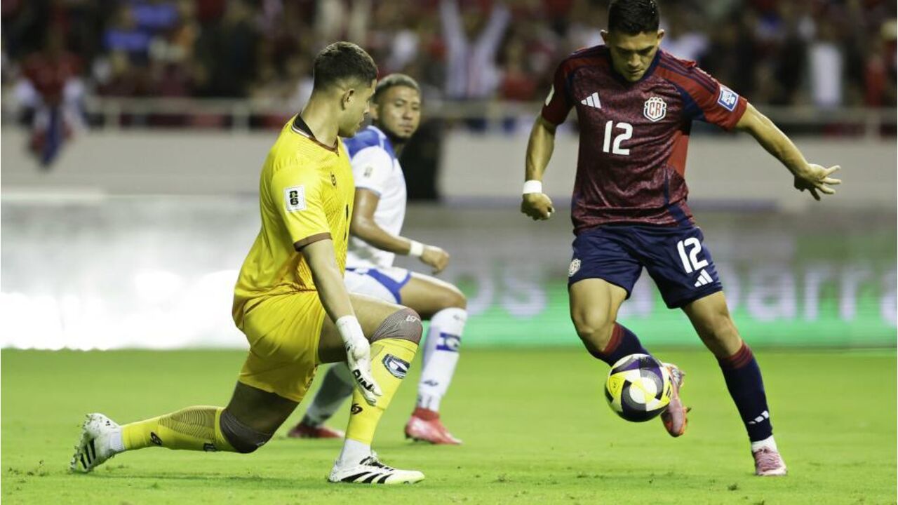 A Nicaragua perdeu o jogo com a Costa Rica, por 4-1
