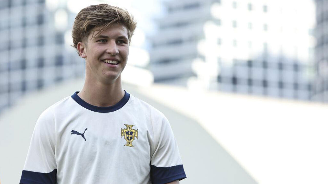 Bernardo Lima, jogador do FC Porto e dos Sub-17