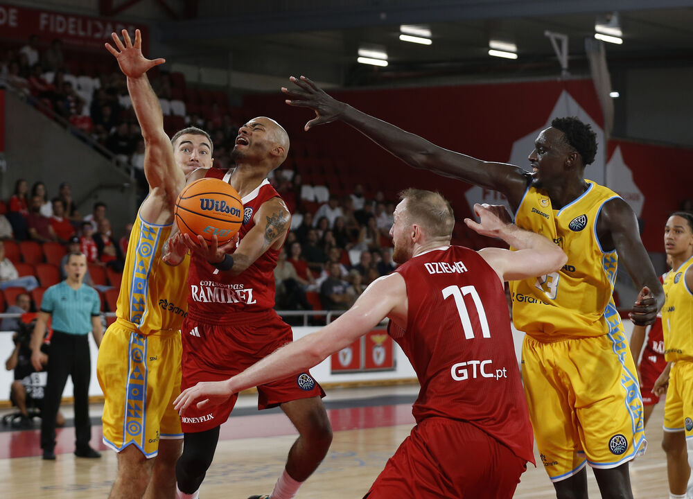 Basquetebol: Benfica defronta Spartak Subotica na Liga dos Campeões