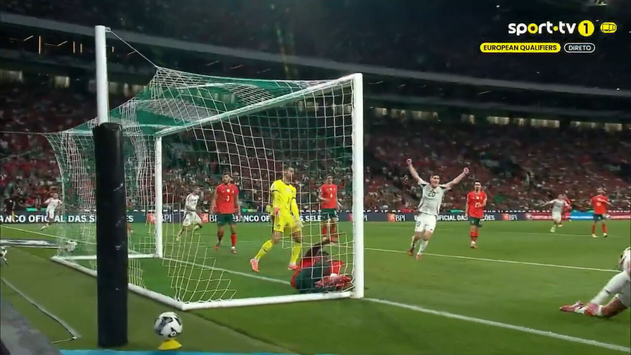 Szoboszlai marcou nos descontos frente a Portugal