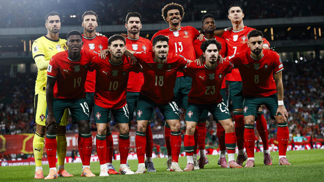O onze de Portugal frente à Hungria