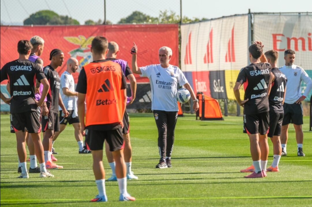 José Mourinho, Benfica, treinos