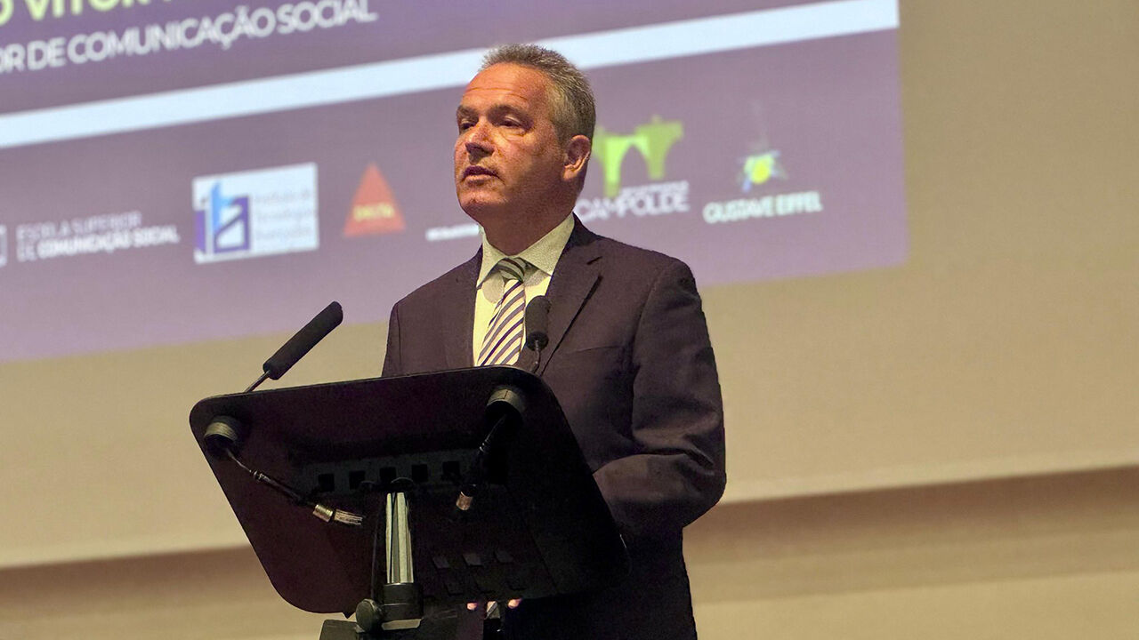 Paulo Simões Ribeiro discursa sobre segurança no Mundial2030