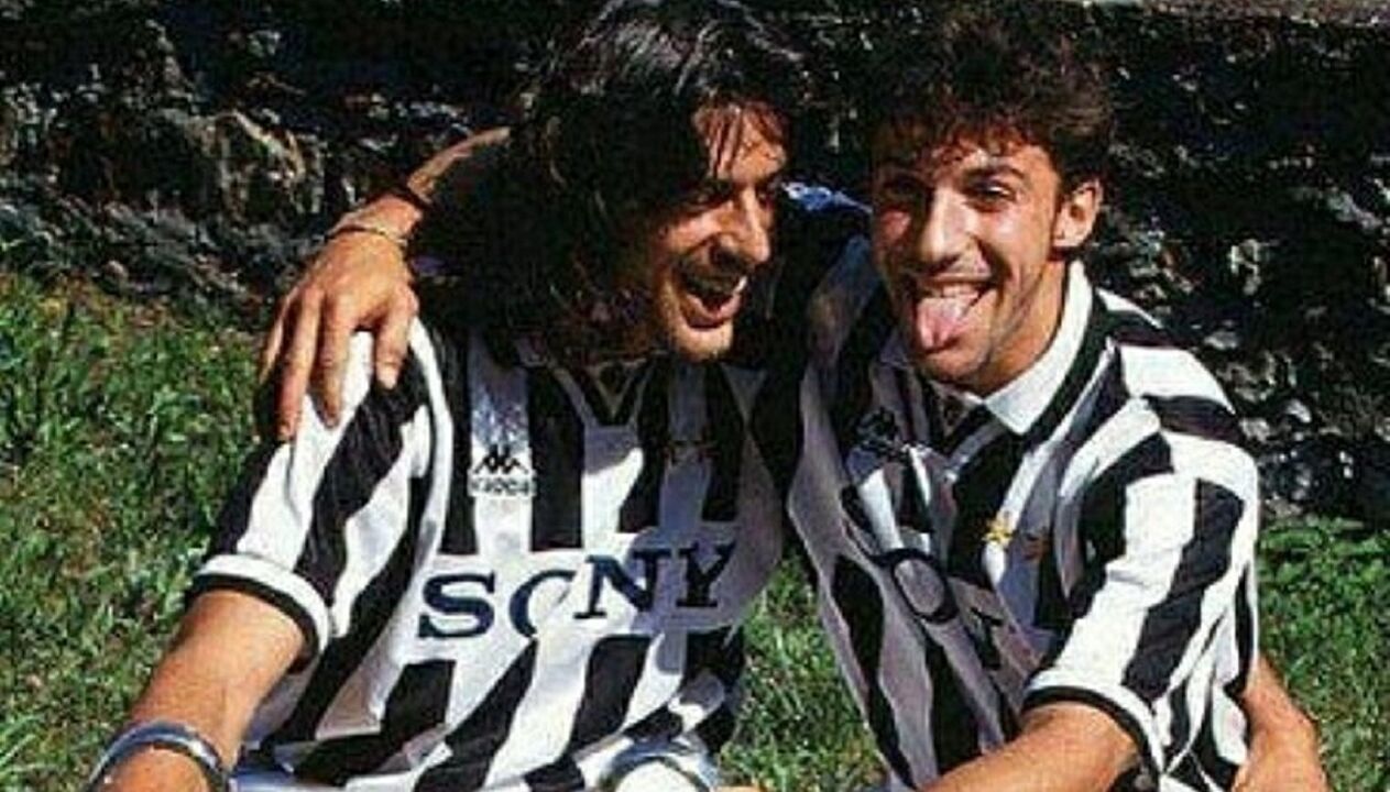 Com o amigo Del Piero