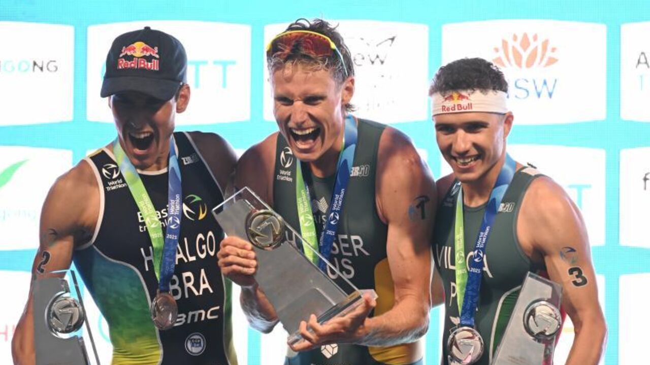 Vasco Vilaça conquista bronze no Mundial de triatlo em Wollongong