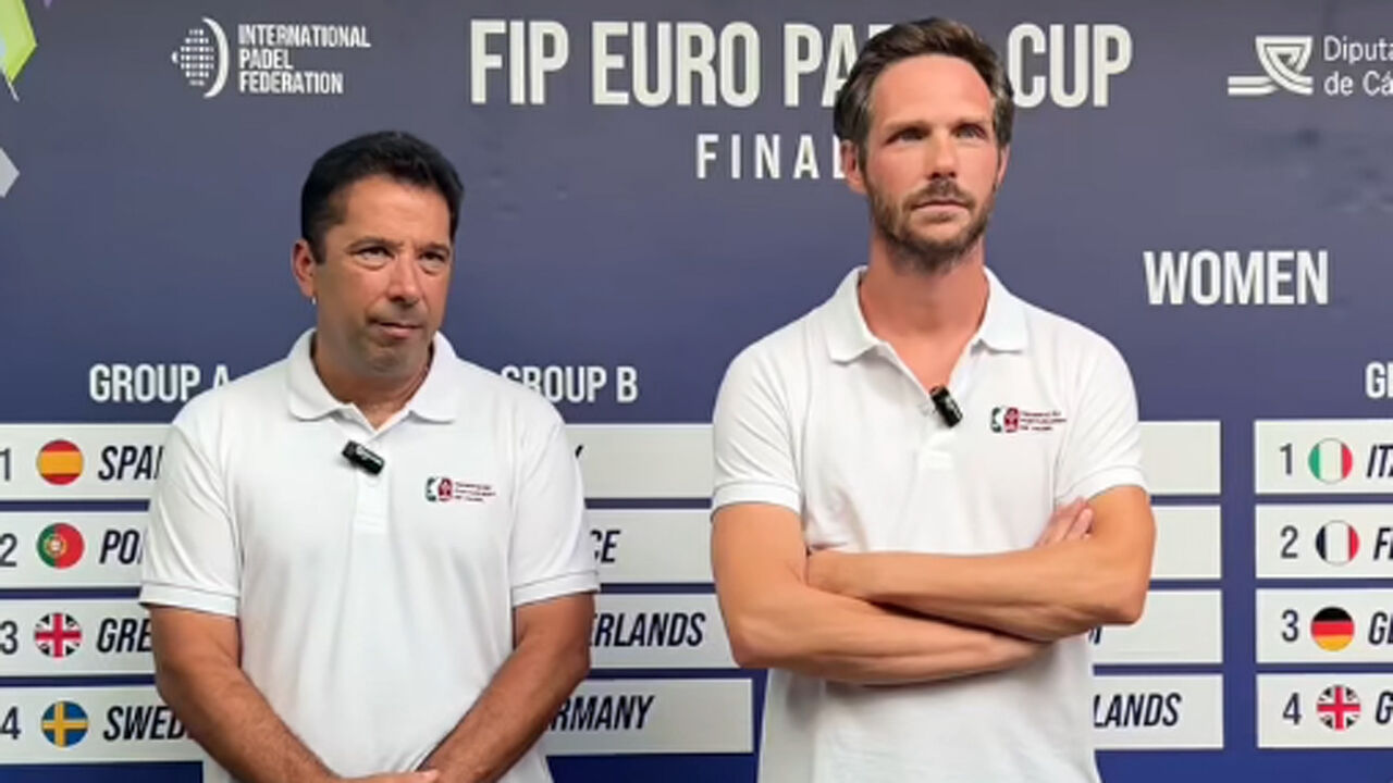 Gervásio del Bono e João Barros vão comandar a Seleção no Campeonato da Europa de Padel