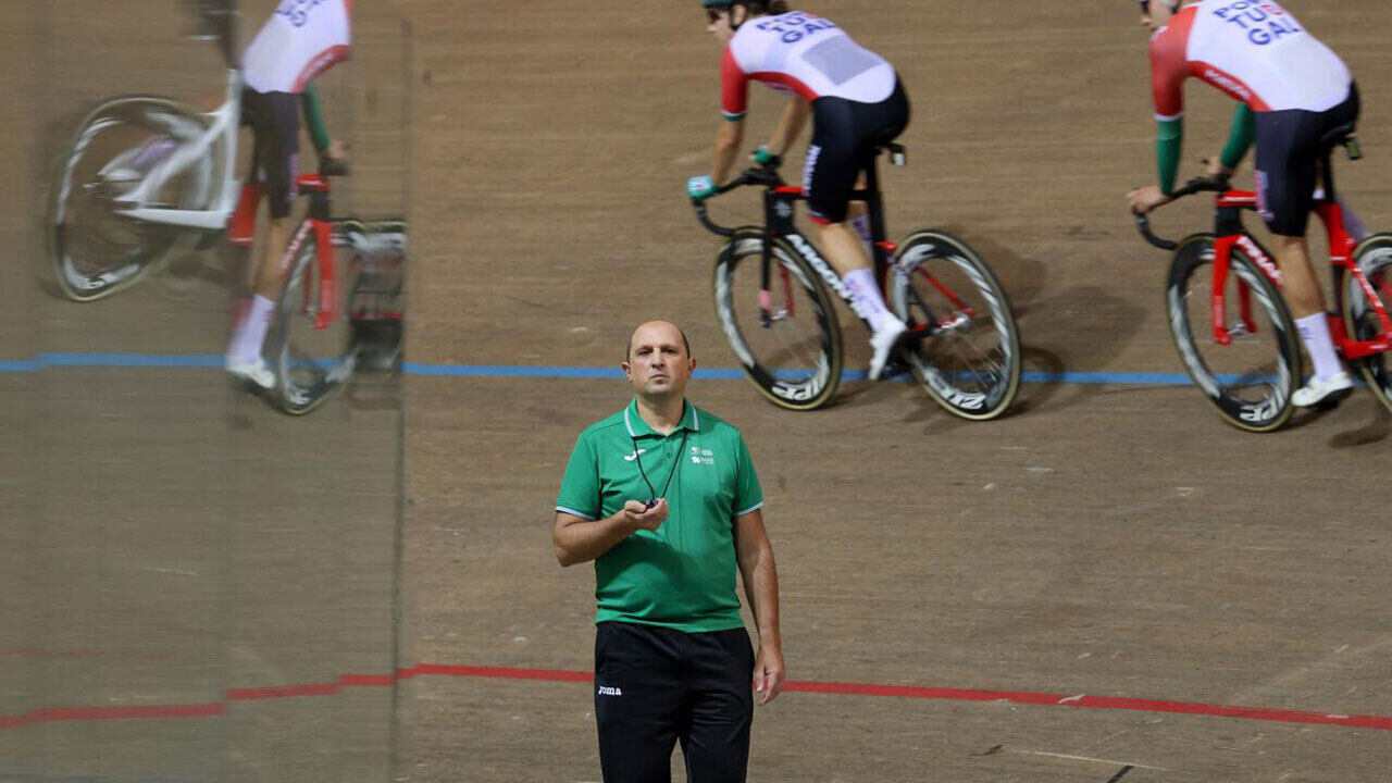 Gabriel Mendes, selecionador nacional de ciclismo de pista