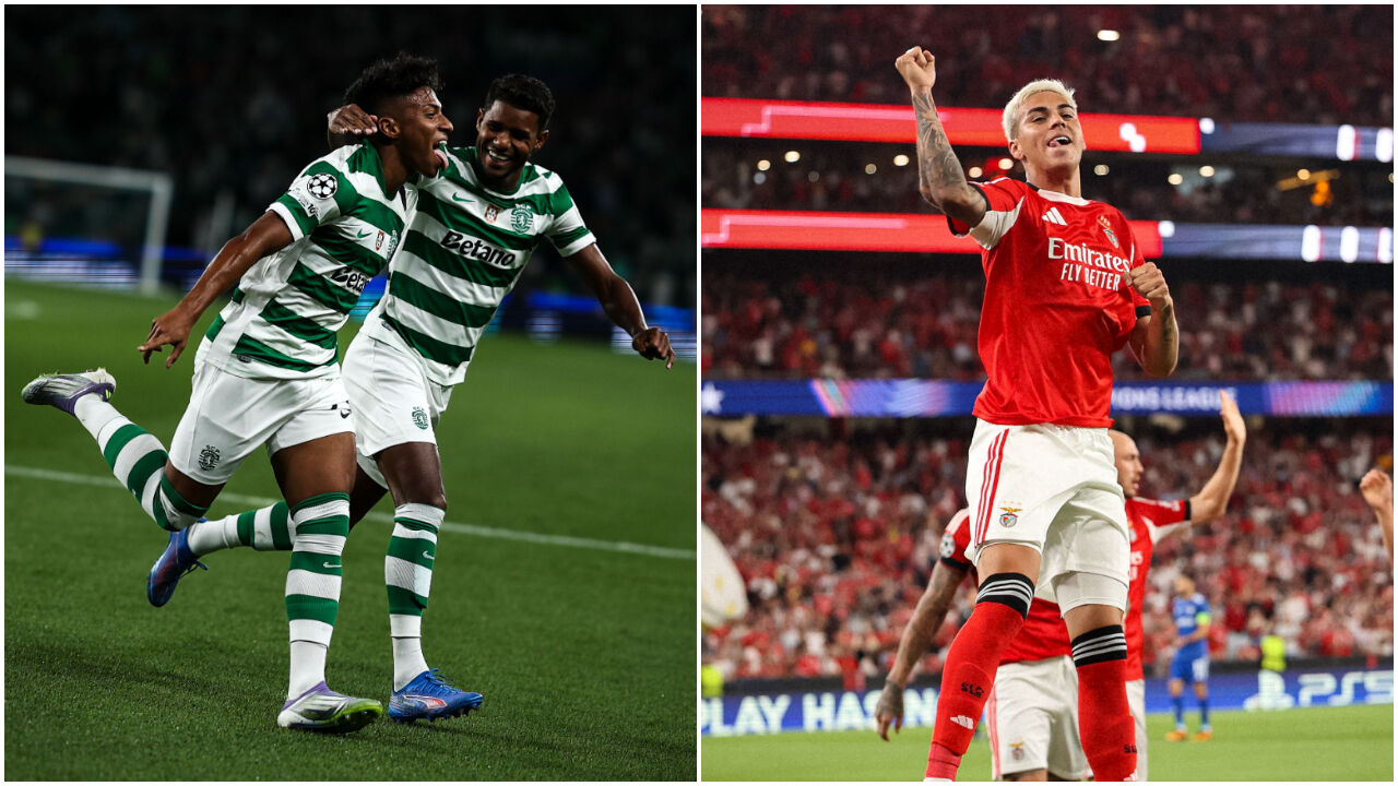 Supercomputador da Opta coloca Sporting e Benfica no playoff da Liga dos Campeões
