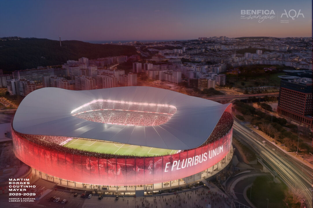 Projeto de Mayer para o estádio