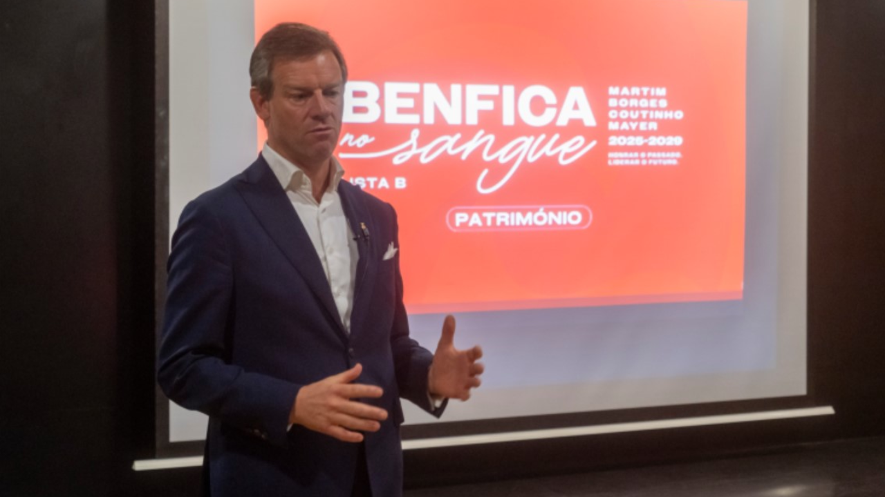 Martim Mayer, candidato às eleições do Benfica