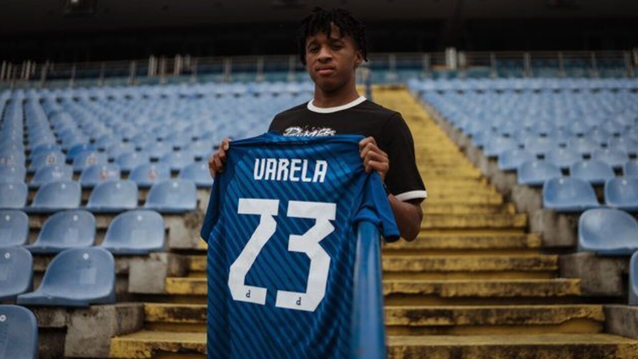 Cardoso Varela, jovem português do Dínamo Zagreb, marca na Liga Europa aos 16 anos