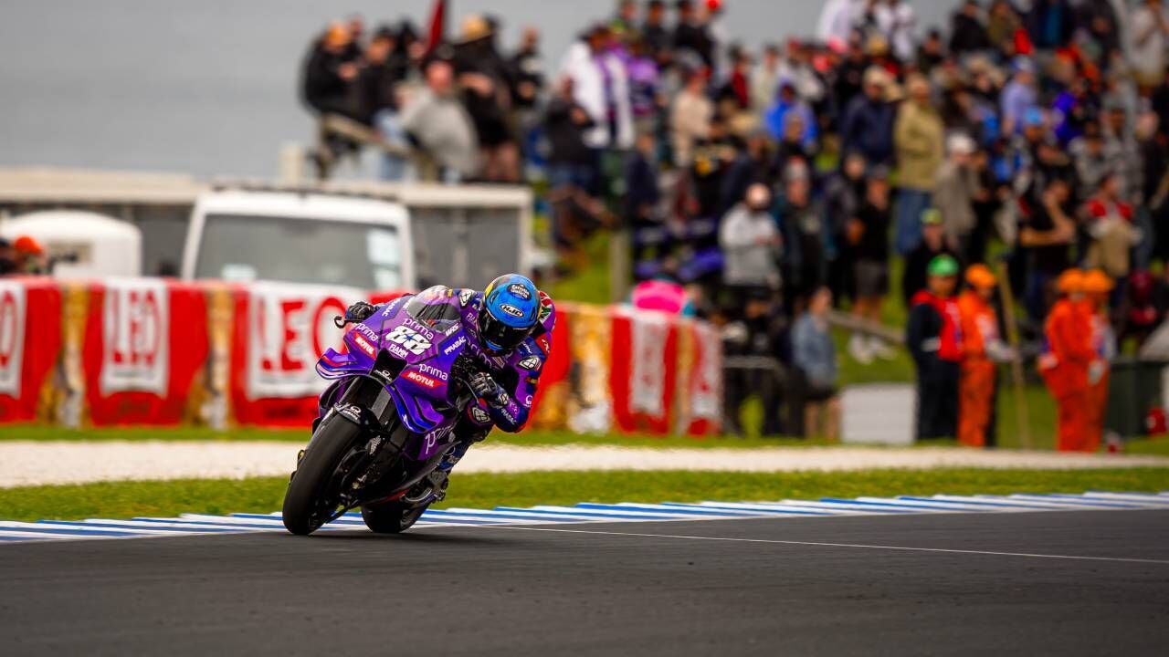 Miguel Oliveira em ação na Malásia