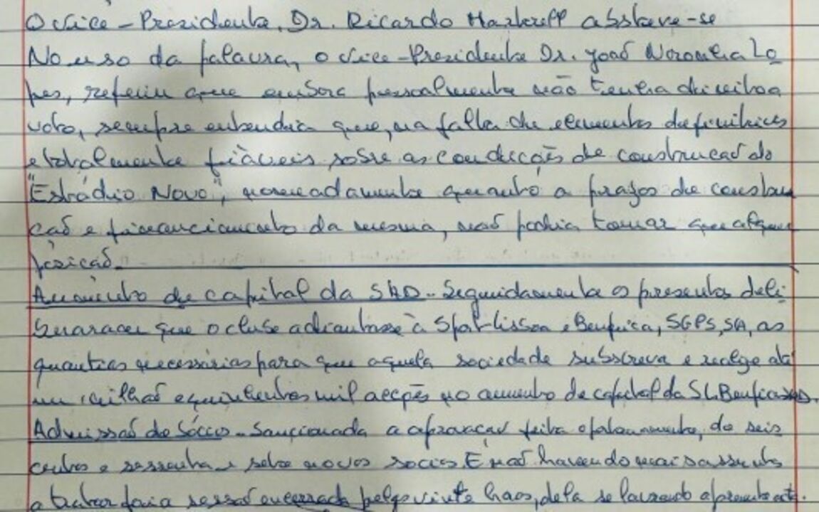 Ata de 7 de maio de 2001