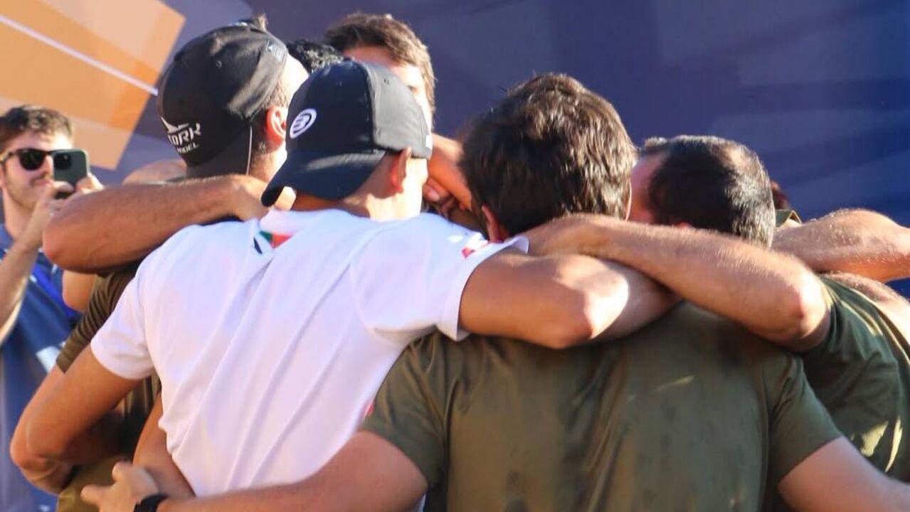 Seleção masculina vence Itália e apura-se para a final do Campeonato da Europa de padel 