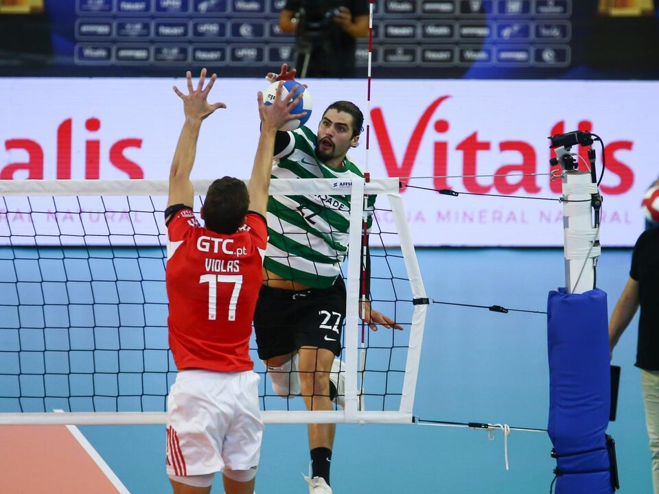 Sporting inicia defesa do título de campeão nacional de voleibol