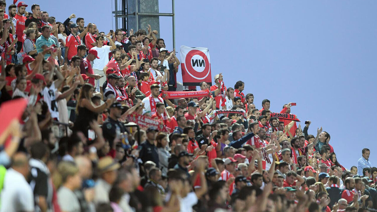 Adeptos do Benfica na Madeira, na Choupana