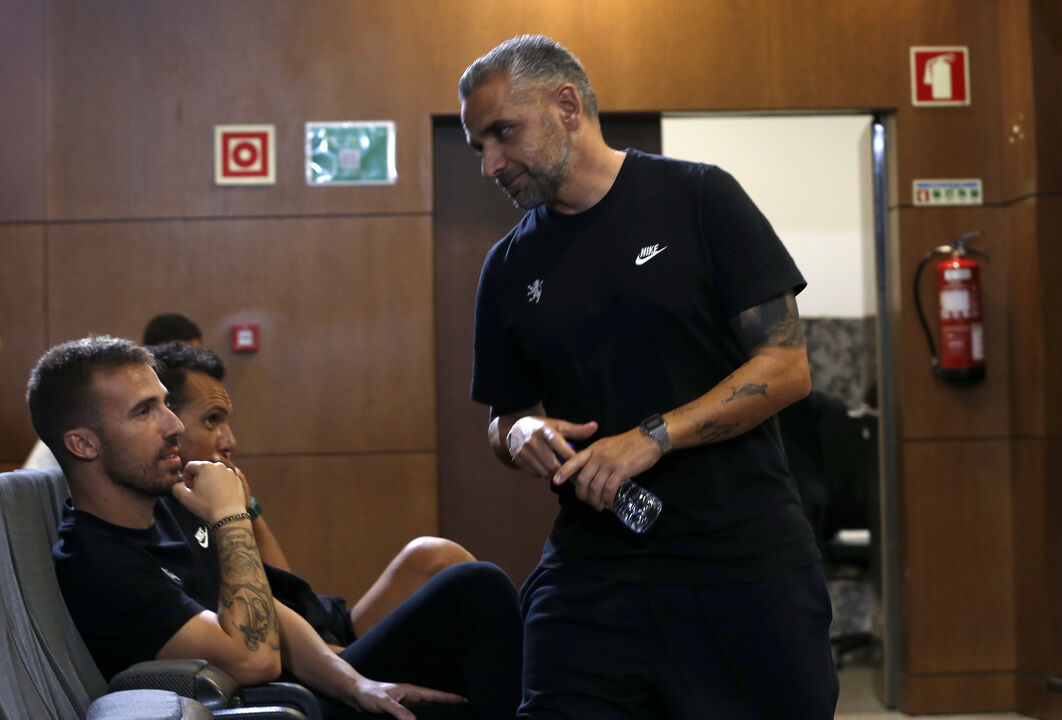 Rui Borges falou ao canal oficial do Sporting