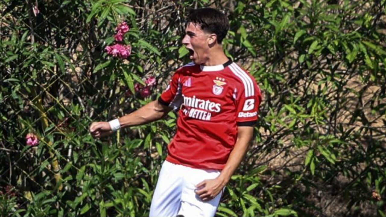 Federico Coletta já marcou com a camisola do Benfica
