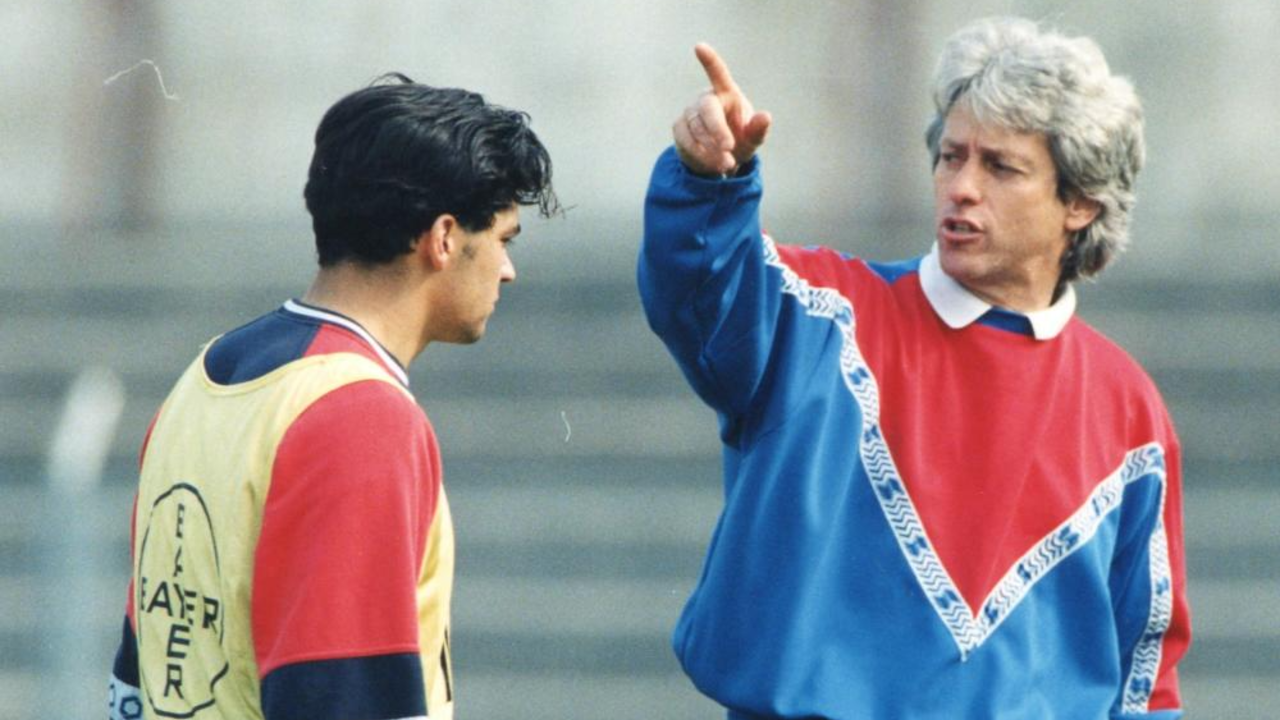 Jorge Jesus e Sérgio Conceição no Felgueiras