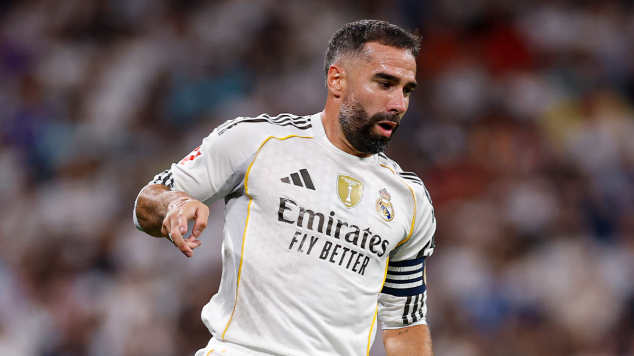 Dani Carvajal, capitão do Real Madrid