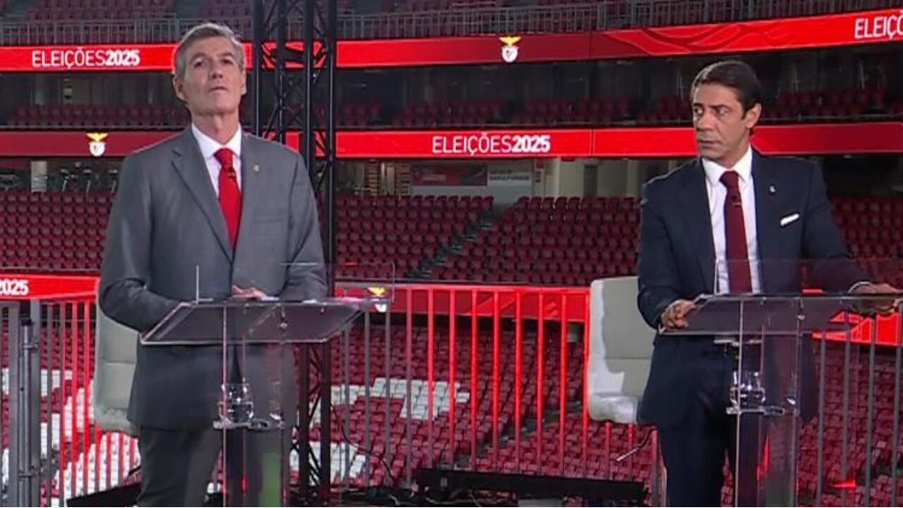 Candidatos à presidência do Benfica, Rui Costa e Noronha Lopes, debatem na BTV