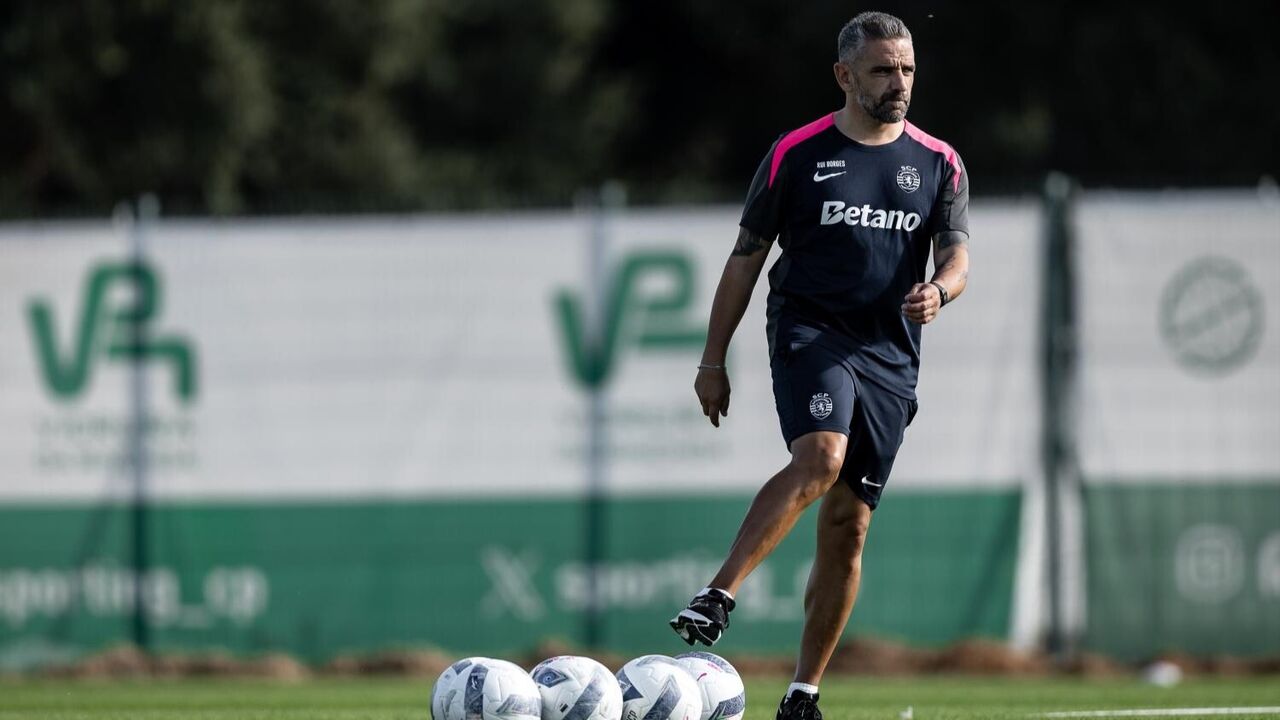 Rui Borges prepara novidades para o jogo do Sporting CP contra o Alverca