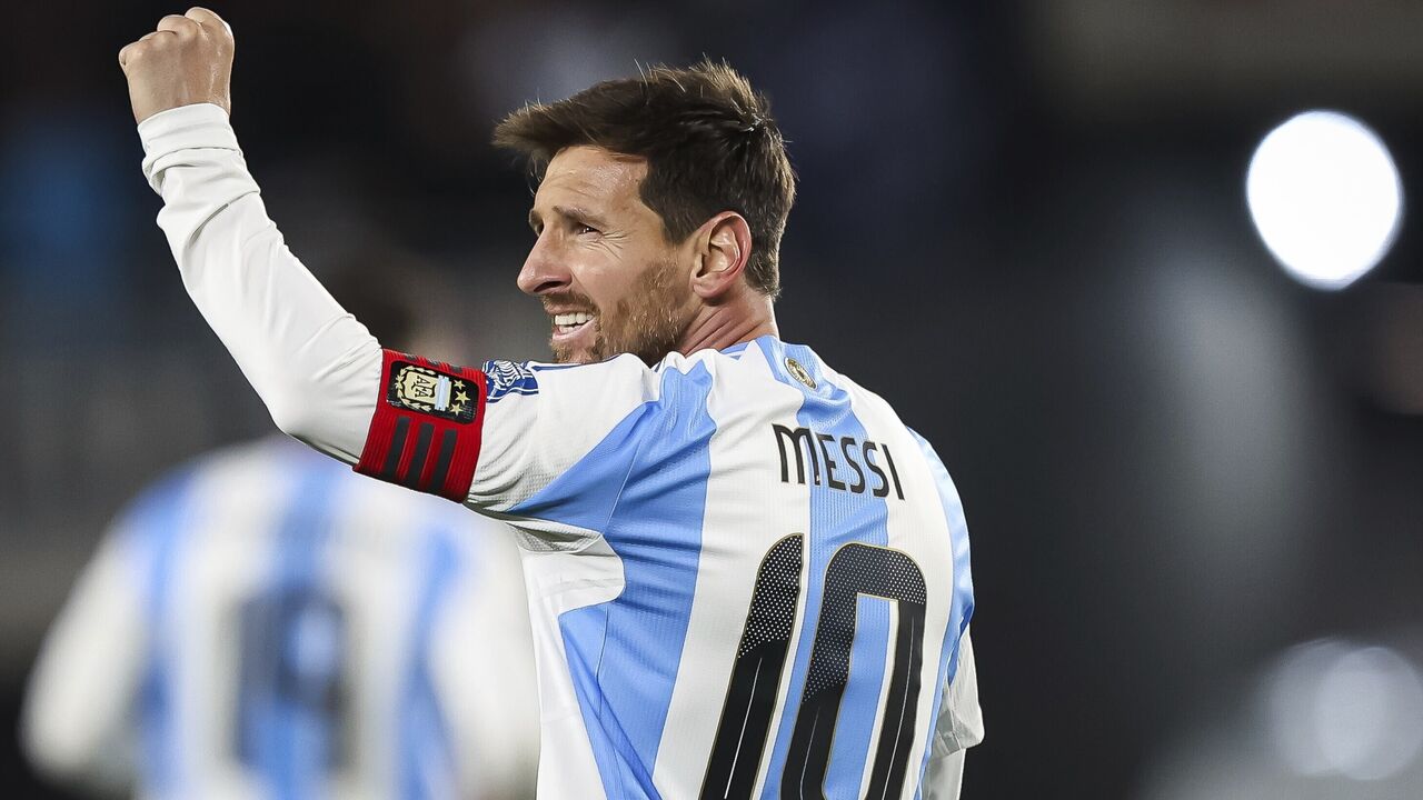 Lionel Messi, capitão da Argentina