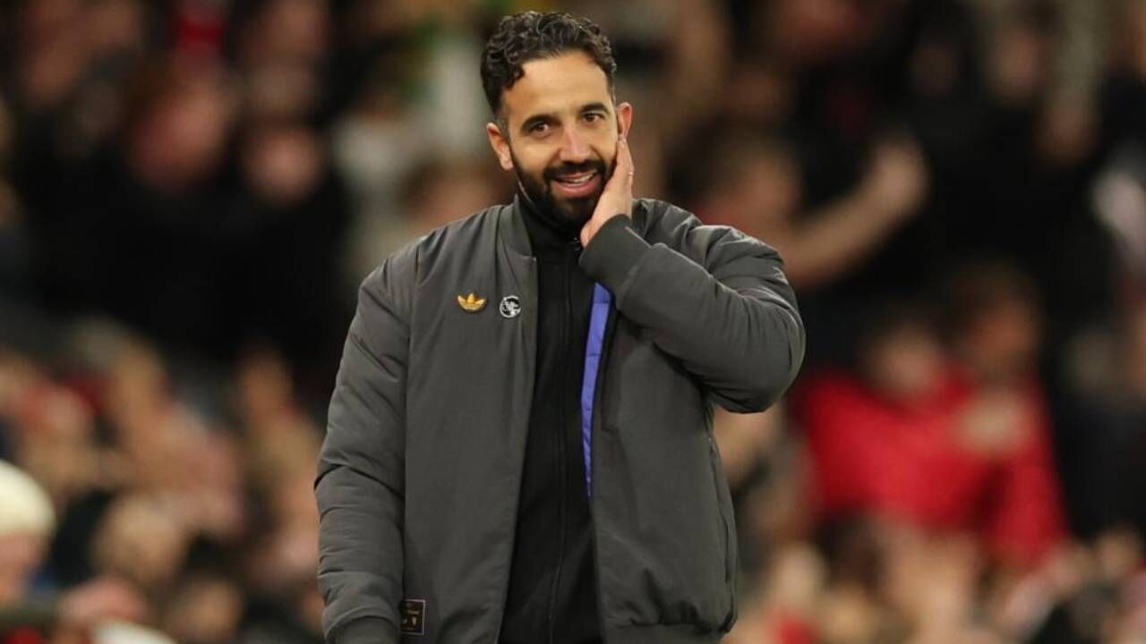 Ruben Amorim, treinador do Manchester United