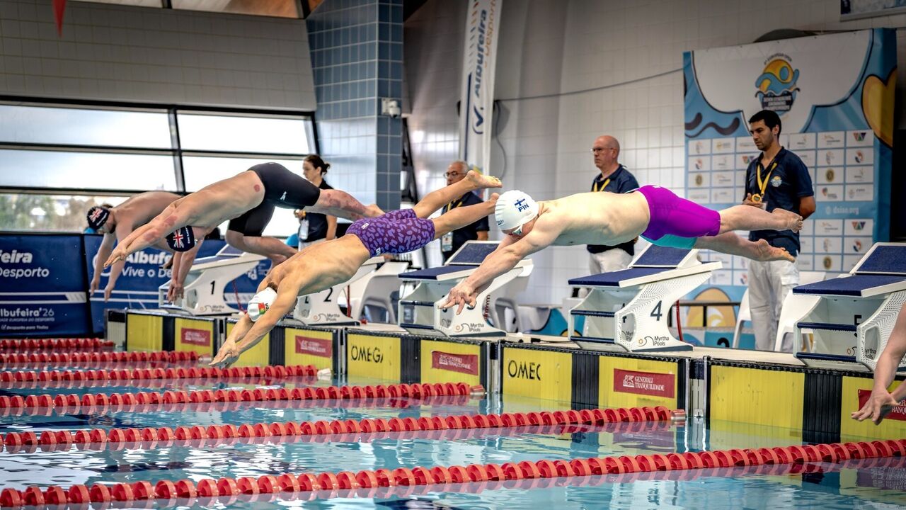 Europeus de natação de Síndrome de Down decorrem em Albufeira