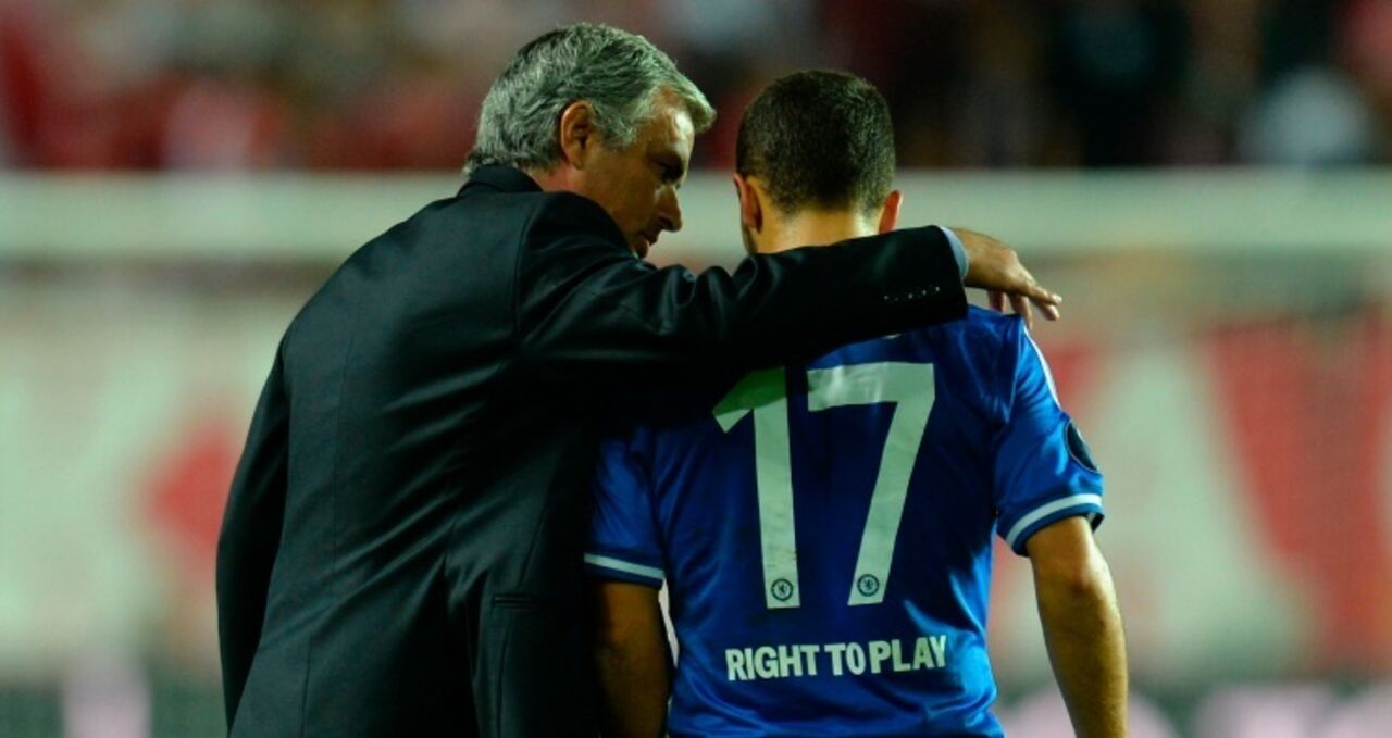 Mourinho recorda passado com Hazard