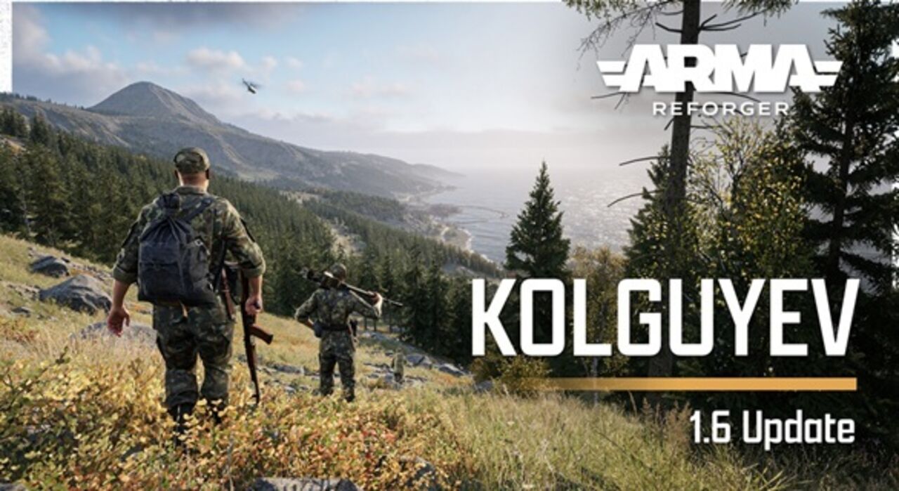 Arma Reforger: atualização 1.6 em Kolguyev