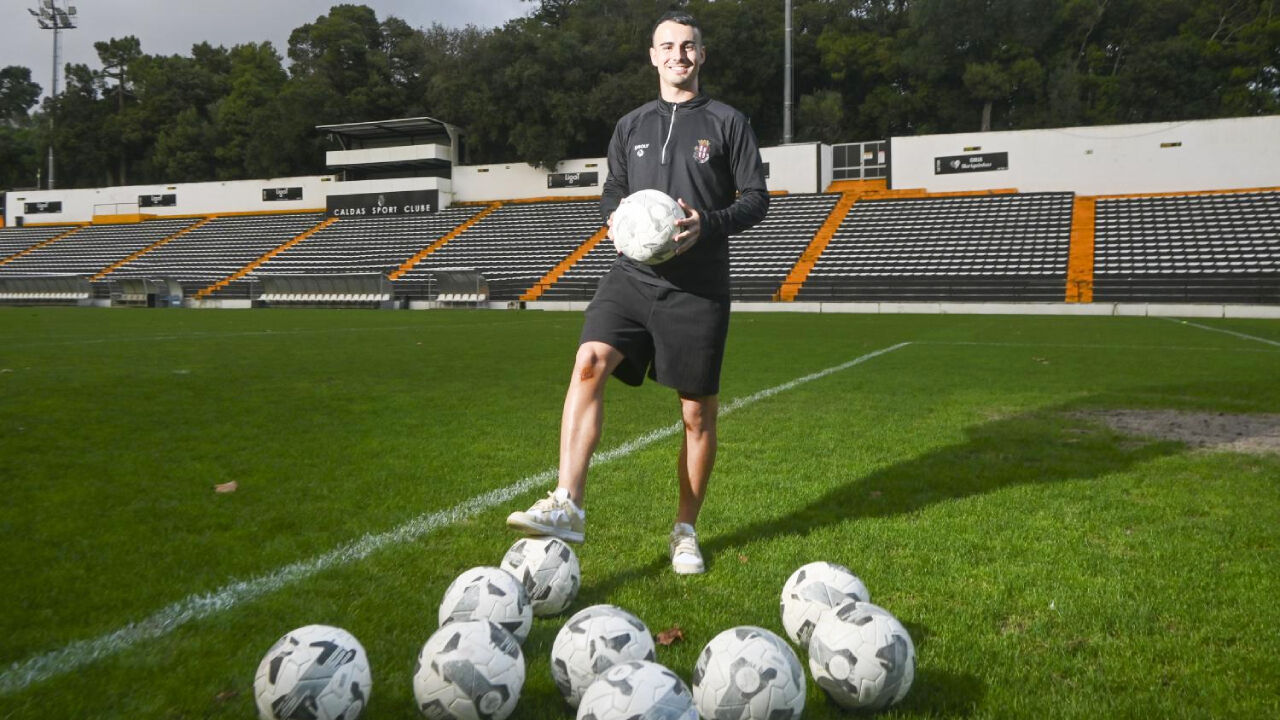 Miguel Velosa, avançado do Caldas