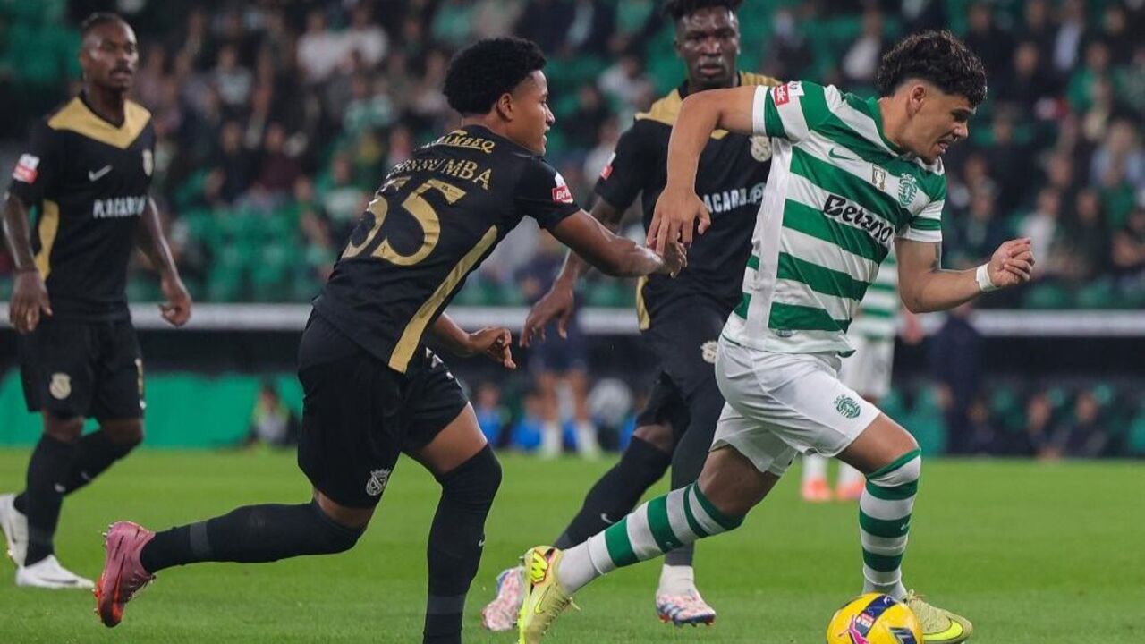 Jogo entre Sporting e Alverca em Alvalade