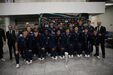 Seleção portuguesa de futsal recebida em festa depois da conquista do Europeu sub-19