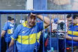 Adeptos do Boca Juniors homenageiam Miguel Ángel Russo