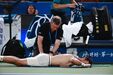 Djokovic com problemas físicos na partida