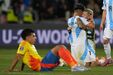 Prestianni celebra vitória da Argentina frente à Colômbia no Mundial Sub-20