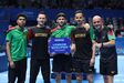 A equipa masculina que compete no Europeu 
