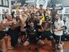 Euforia no balneário do Silves, depois do triunfo diante do Louletano