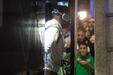 A chegada da equipa do Sporting ao hotel em Viseu