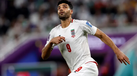 Mehdi Taremi em ação pelo Irão