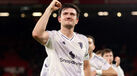 Harry Maguire foi o herói improvável do Manchester United na vitória sobre o Liverpool em Anfield