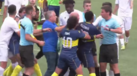 As imagens da agressão do jogador do Alcains ao árbitro no final do jogo com o Pedrógão