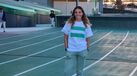 Patrícia Silva na pista em redor do Estádio de Alvalade