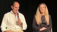 Aida Ramos e Tomaz Morais debateram o desenvolvimento humano e desportivo dos jovens