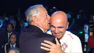 Marcelo Rebelo de Sousa e Roberto Martínez no Portugal Football Summit